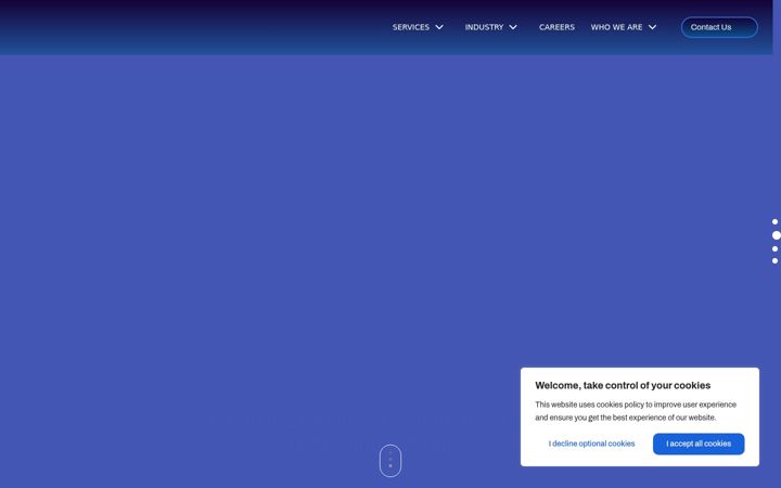 Screenshot of antra.com