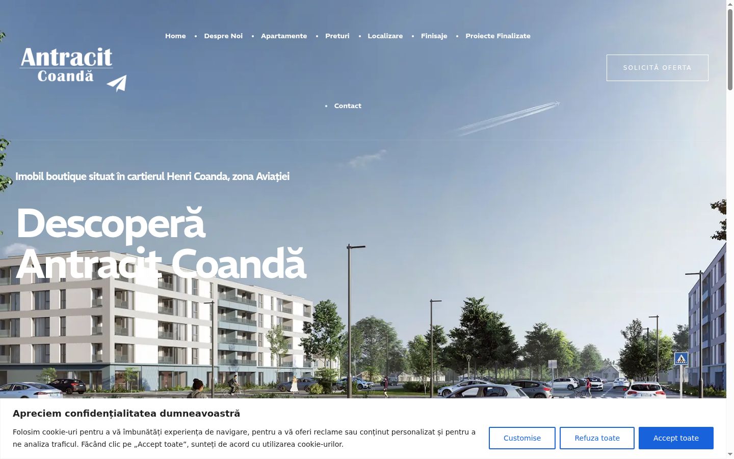 Screenshot tal-banner tal-kunsens muri qabel kwalunkwe interazzjoni
