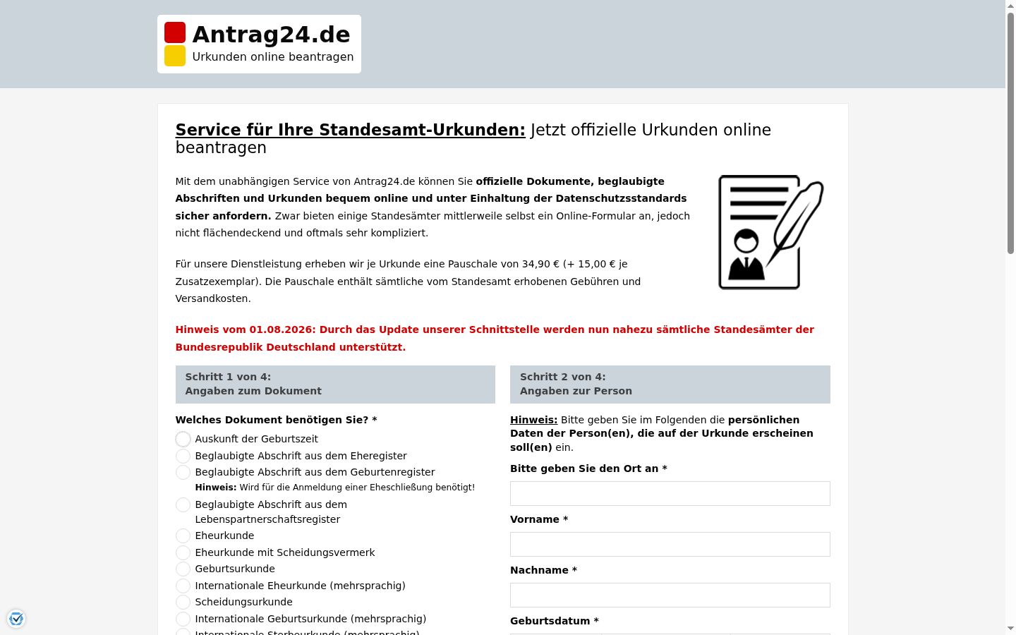 Screenshot tal-banner tal-kunsens muri qabel kwalunkwe interazzjoni