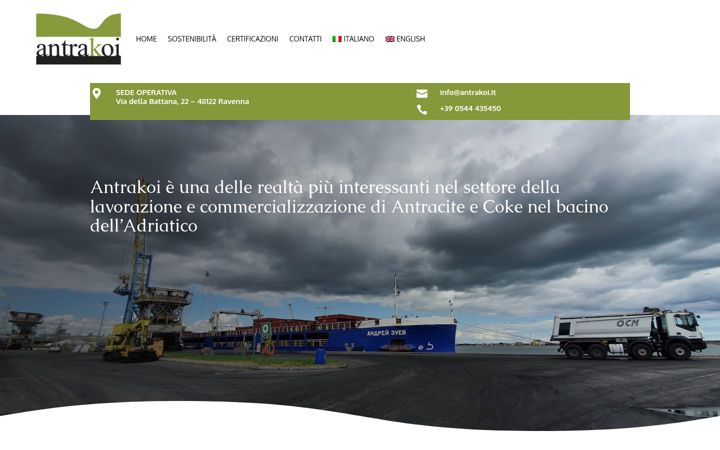 Screenshot of antrakoi.it