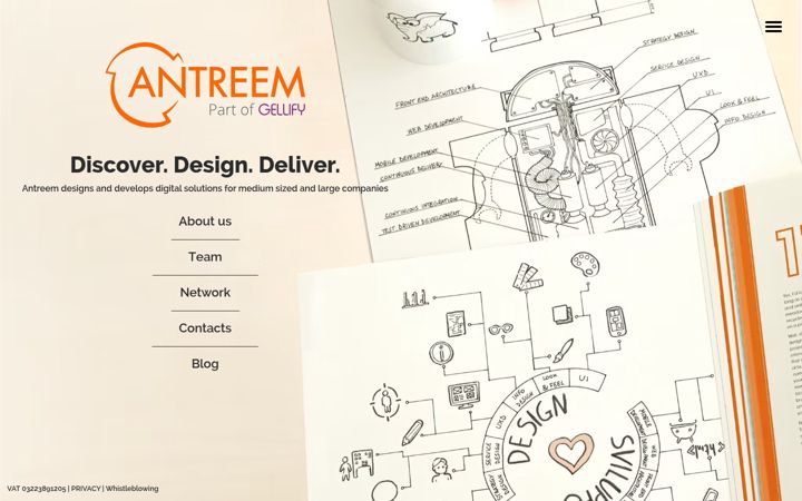 Screenshot of antreem.it