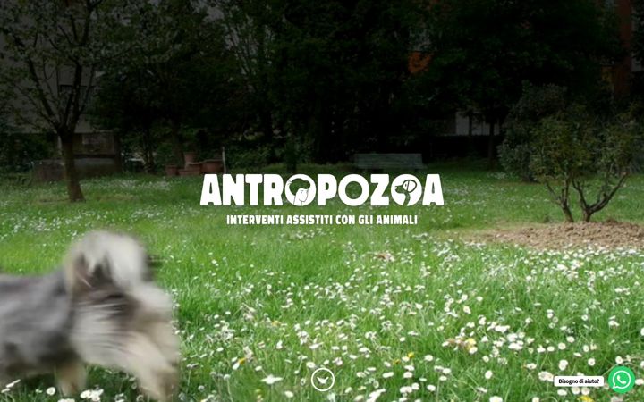 Screenshot of antropozoa.it