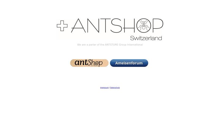Ekrano kopija antshop.ch