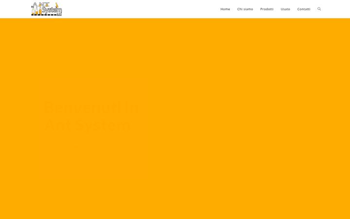 Screenshot of antsystem.it