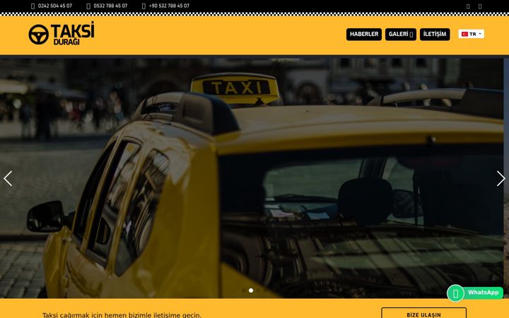 Screenshot of antvarsaktaksi.com