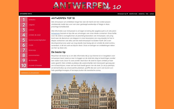 Screenshot of antwerpen-top10.nl