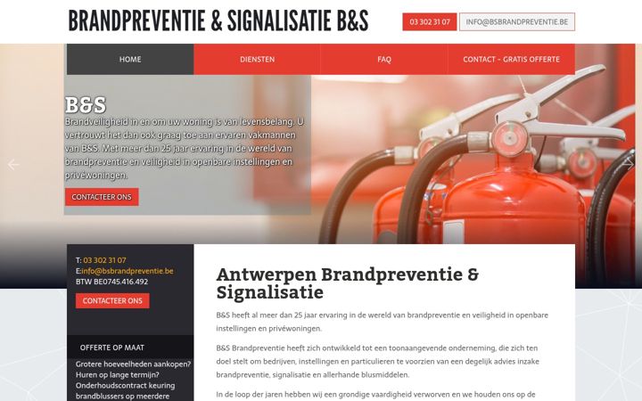 Screenshot of antwerpenbrandpreventie.be