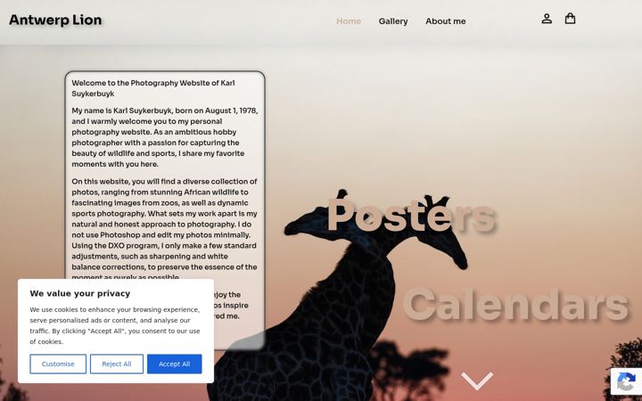 Screenshot of antwerplion.com