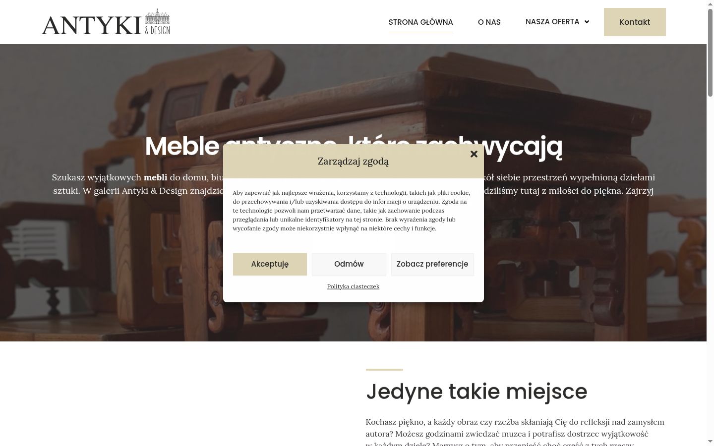 Screenshot tal-banner tal-kunsens muri qabel kwalunkwe interazzjoni