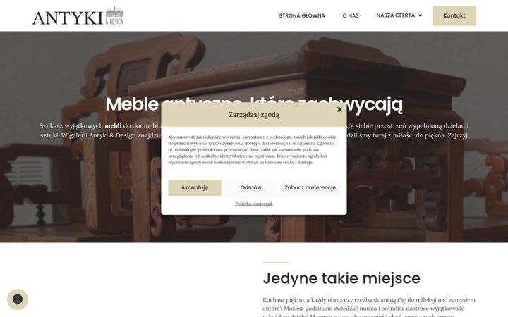 Screenshot di antykidesign.pl