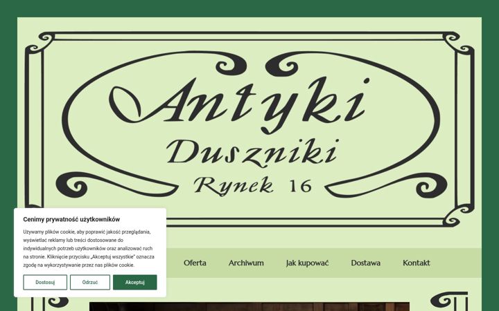 Screenshot of antykiduszniki.pl