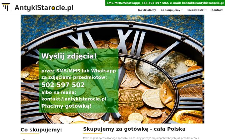 Screenshot of antykistarocie.pl