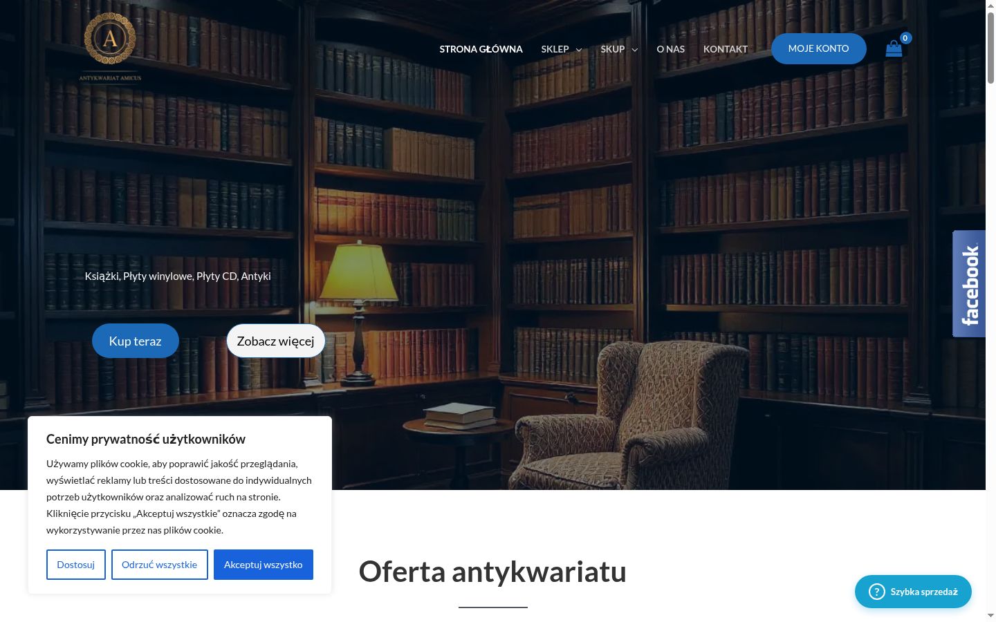 Screenshot tal-banner tal-kunsens muri qabel kwalunkwe interazzjoni
