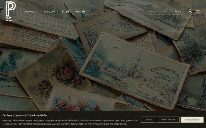 Screenshot ta' antykwariat-pastperfect.pl
