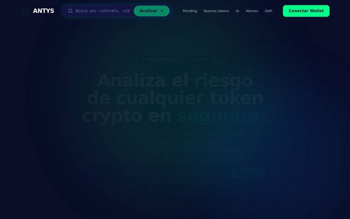 Screenshot of antys.io