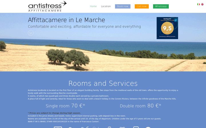 Screenshot di antystress.it