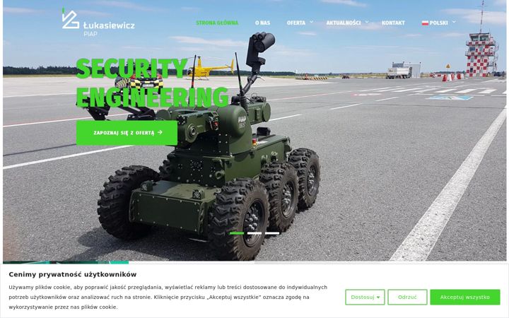 Screenshot von antyterroryzm.com