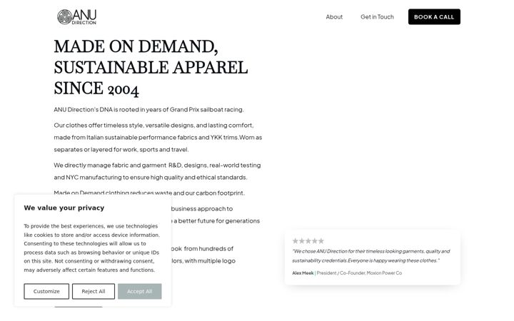 Screenshot of anudirection.com