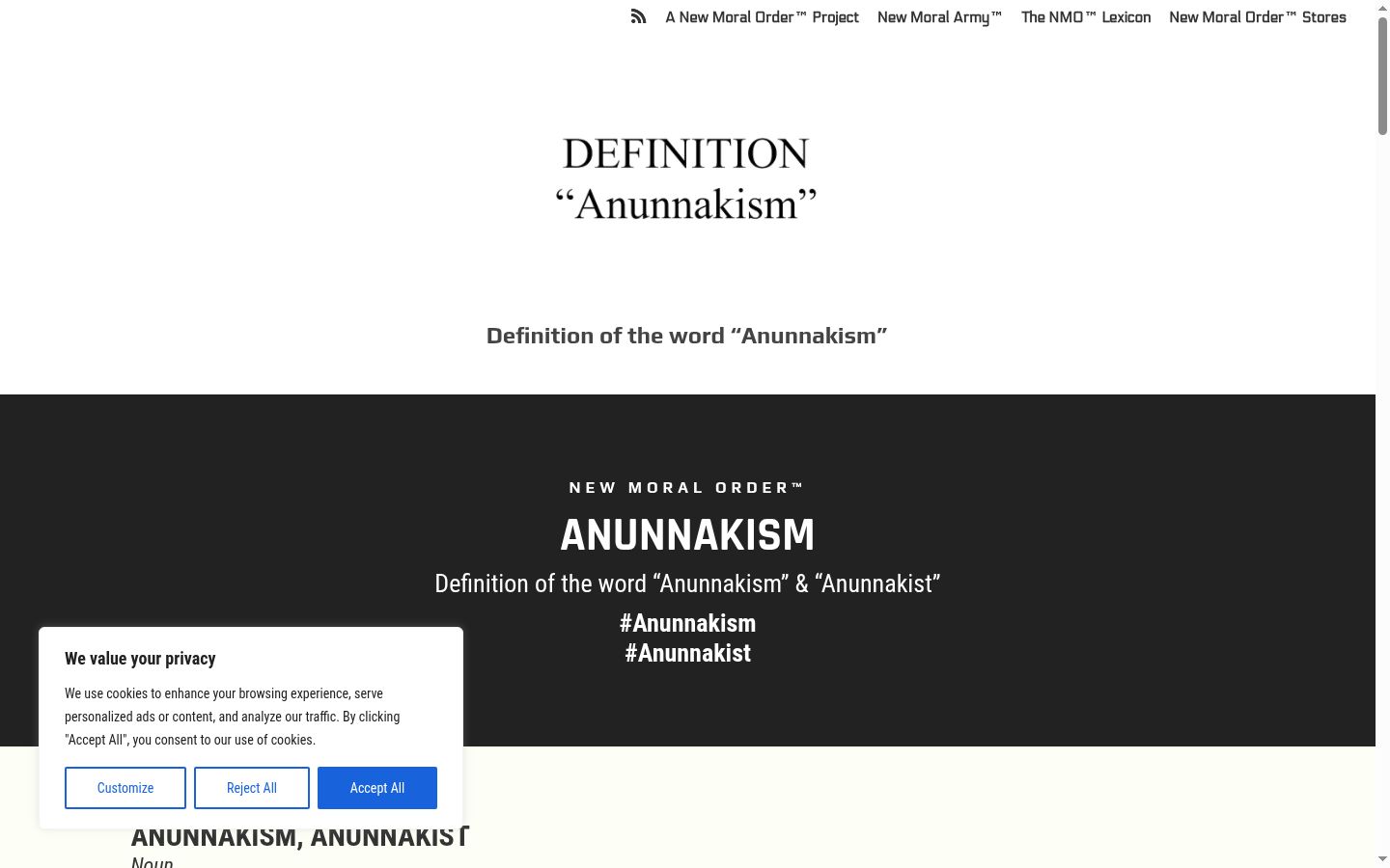 Screenshot tal-banner tal-kunsens muri qabel kwalunkwe interazzjoni