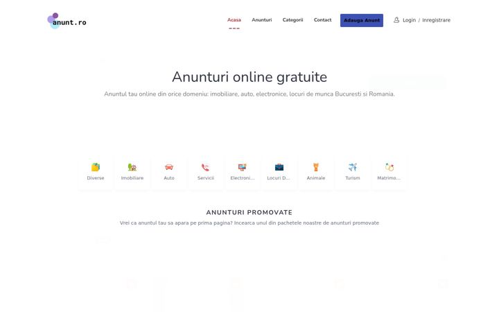 Snímek obrazovky anunt.ro