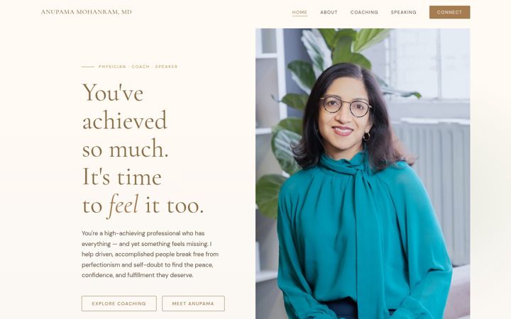 Screenshot of anupamamd.com