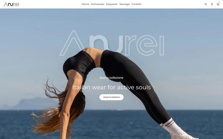 Screenshot van anureiofficial.it