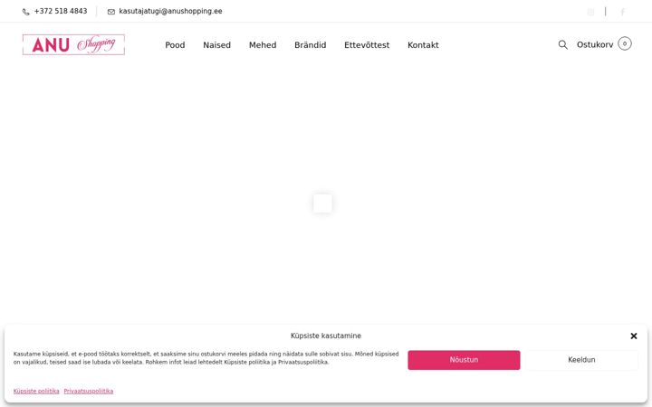 Screenshot of anushopping.ee