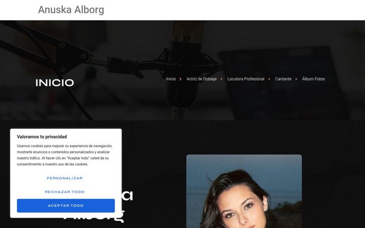 Captura de pantalla de anuskaalborg.com