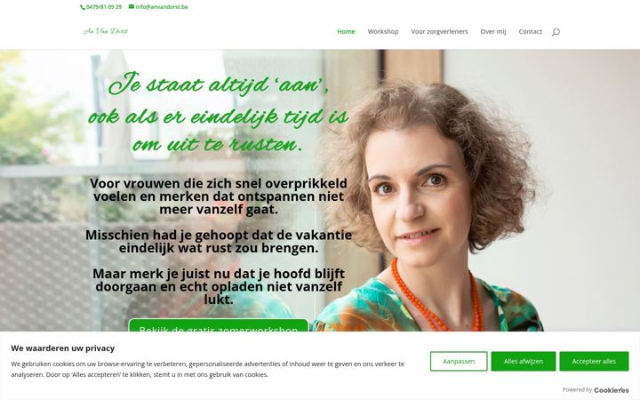 Ekraanipilt saidist anvandorst.be