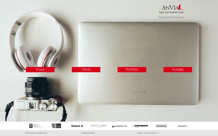 Screenshot of anvia.pl