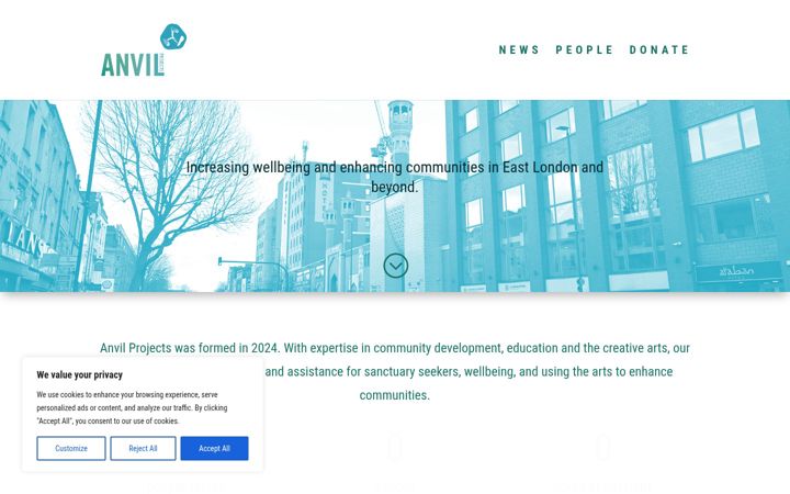 Screenshot ta' anvil-projects.org