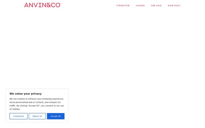 Screenshot of anvin.se
