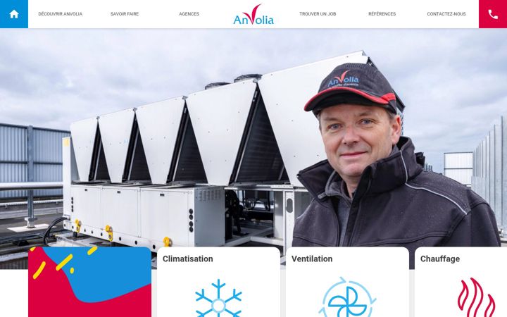 Screenshot of anvolia.com