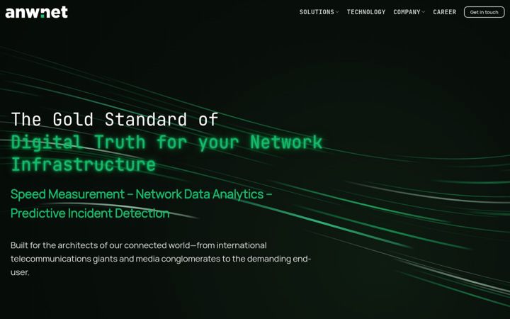 Screenshot of anw.net