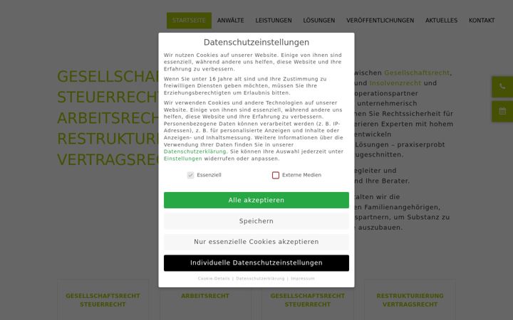 Screenshot di anwaelte-fuer-unternehmer.de