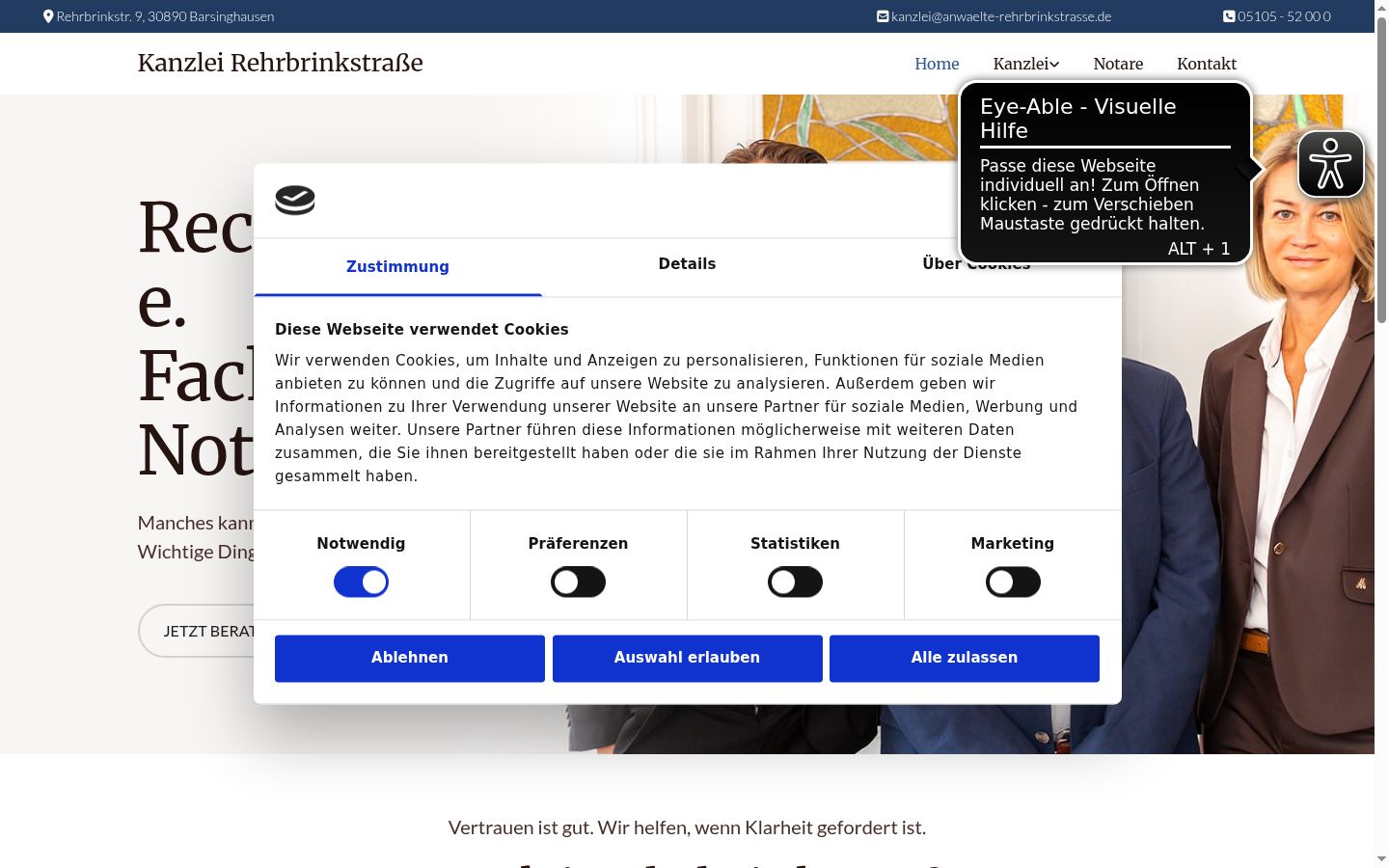 Sutikimo reklamjuostės, rodytos prieš bet kokią sąveiką, ekrano kopija