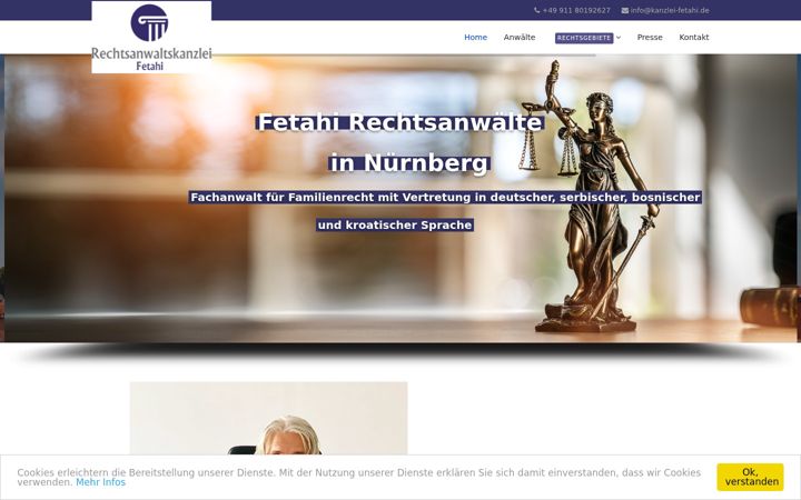 Screenshot of anwalt-familienrecht-in-nuernberg.de