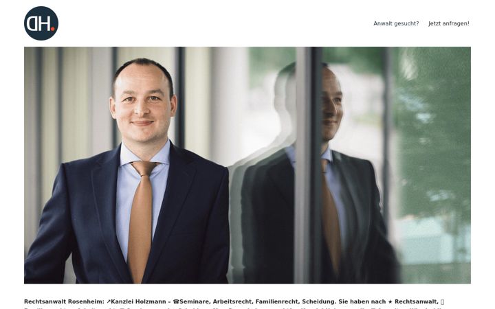 Captura de ecrã de anwalt-fritsch.de
