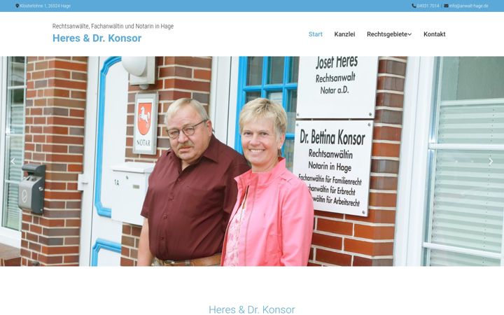 Screenshot of anwalt-hage.de