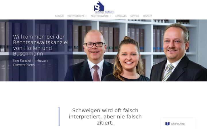 Screenshot of anwalt-hkb.de