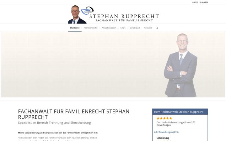 Ekraanipilt saidist anwalt-in-do.de