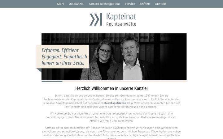 Screenshot of anwalt-kapteinat.de