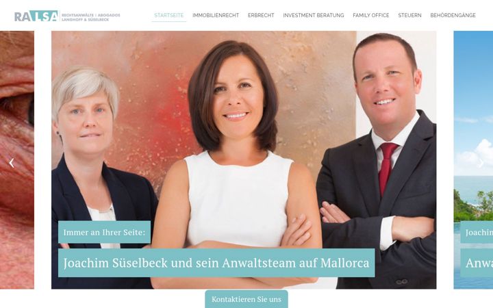 Screenshot of anwalt-mallorca.de