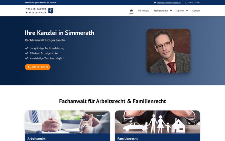 Screenshot of anwalt-simmerath.de