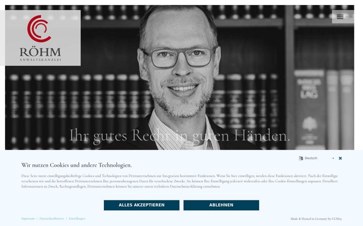 Screenshot of anwalt-sindelfingen.de