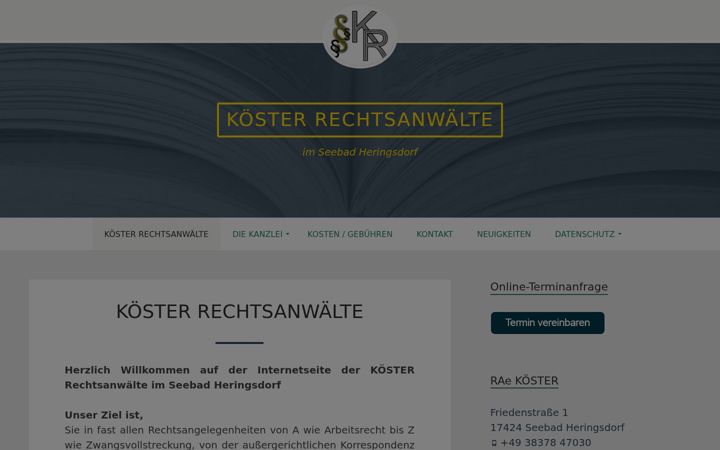 Ekrano kopija anwalt-usedom.de