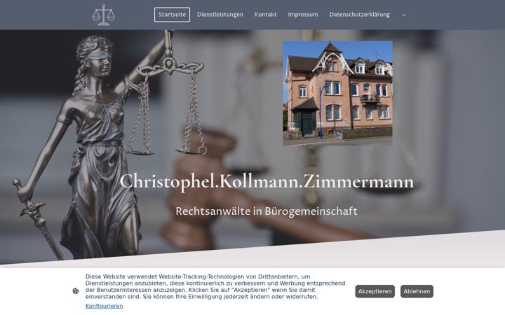 Screenshot of anwalt-wiesloch.de