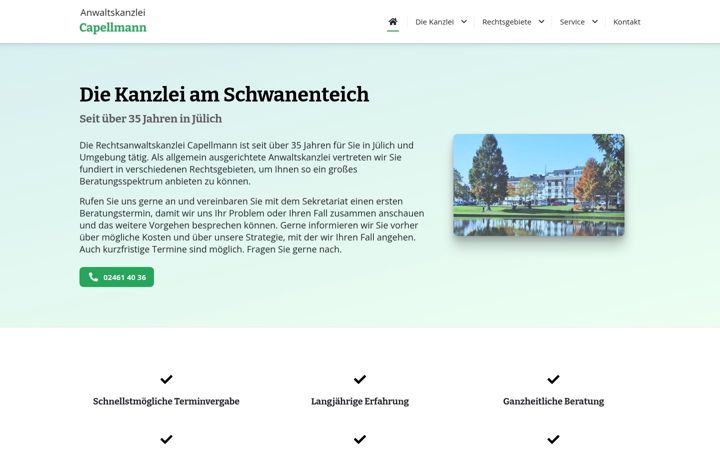 Screenshot di anwaltskanzlei-capellmann.de