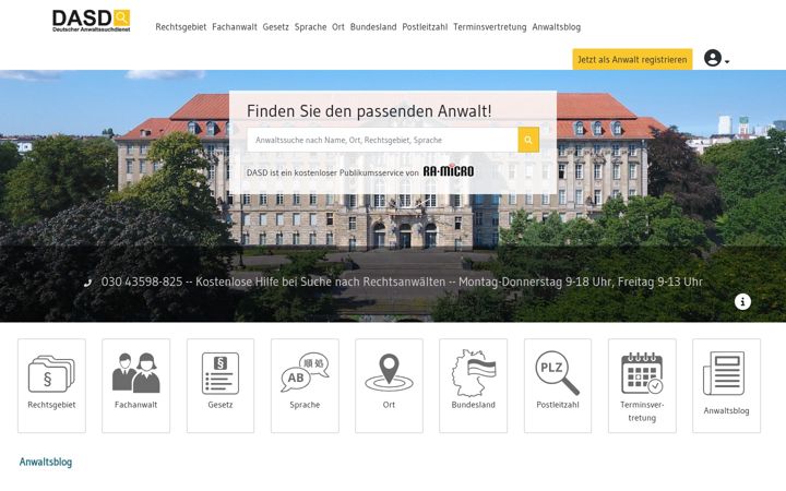 Screenshot of anwaltssuchdienst.de