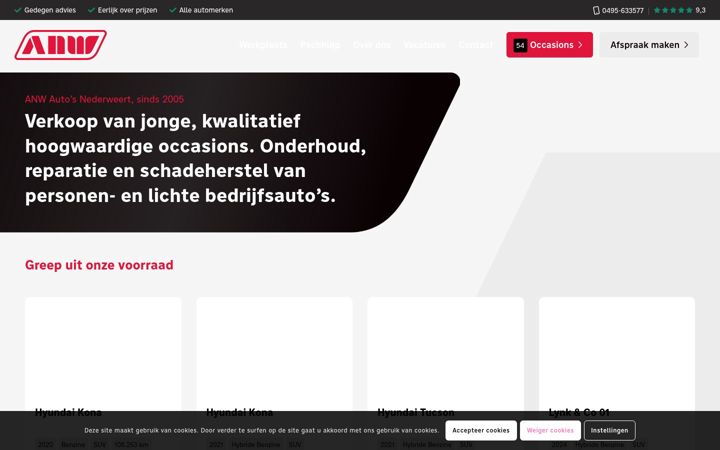Ekrano kopija anwautos.nl